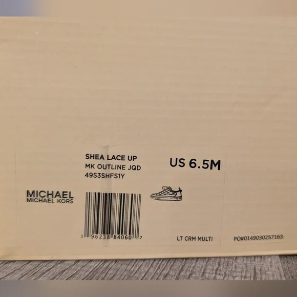 Michael Kors Brown and White Women's Sneakers - Picture 5 of 5